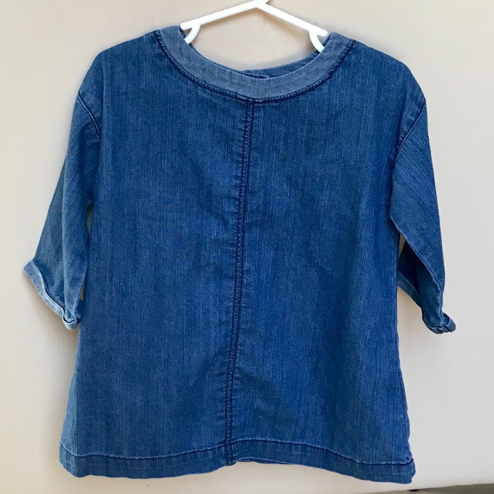 SOLD!!! Old Navy Blue Denim Blouse